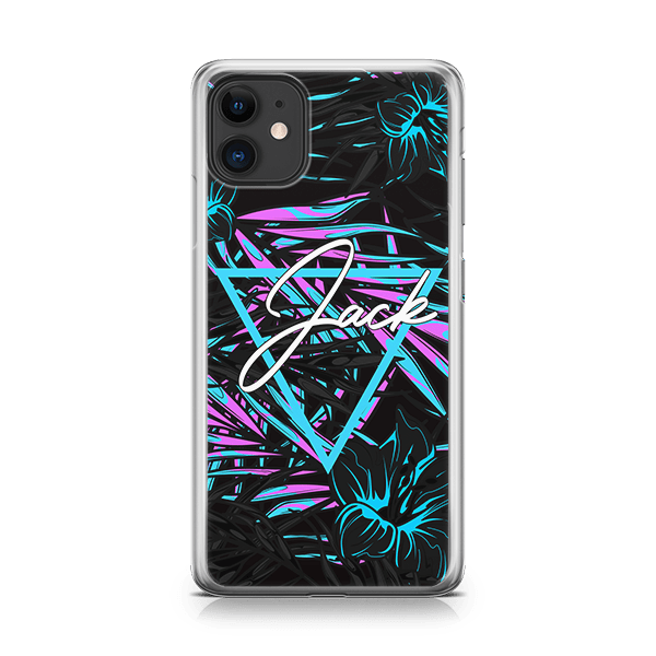 Neon Jungle iPhone 11 soft case