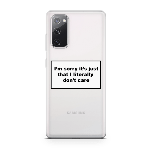 I dont care iPhone 11 Case