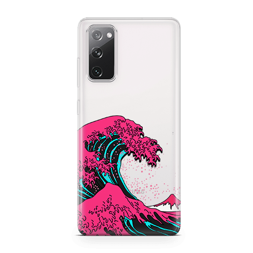Neon Wave Galaxy iphone 12 Case