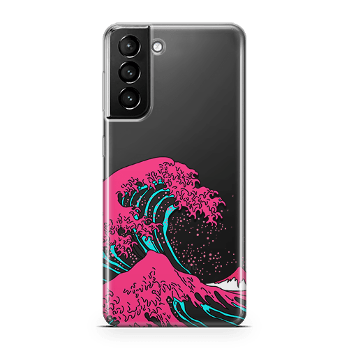 Neon Wave Galaxy s21 Case