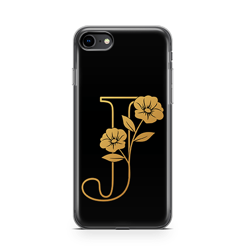 Sunflower Initial iPhone 12 Case