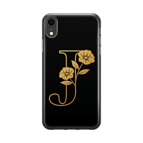 Sunflower Initial iPhone 12 Case