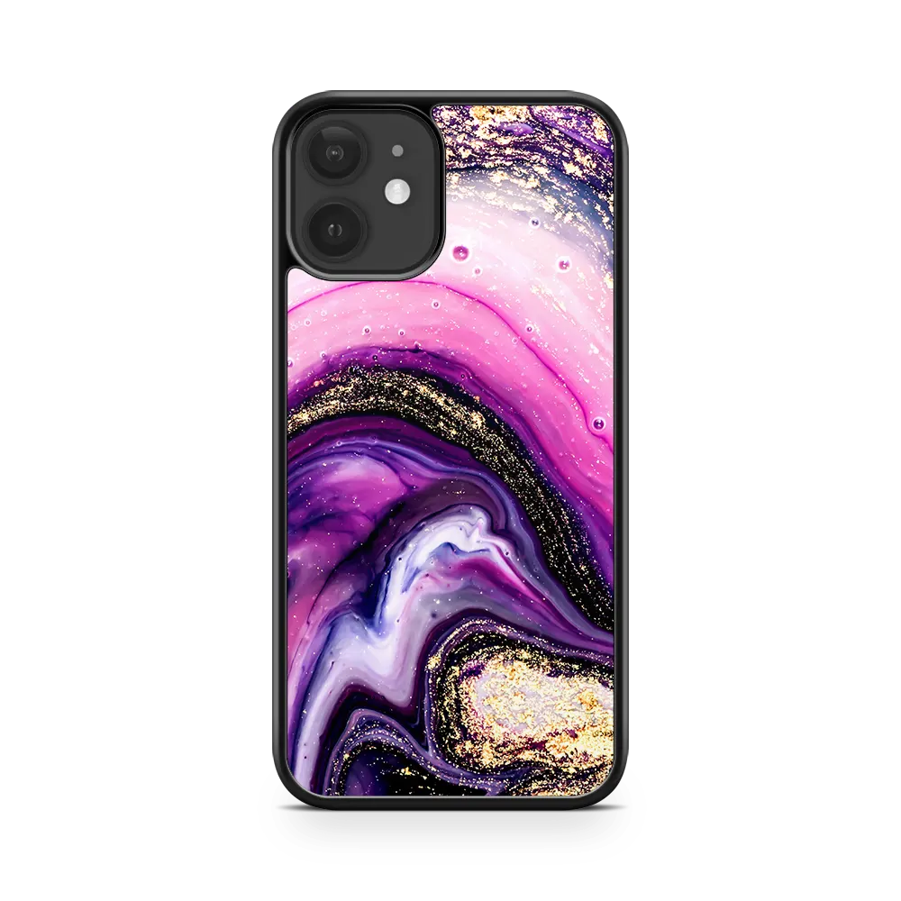 Amethyst Galaxy iphone 12 2d case