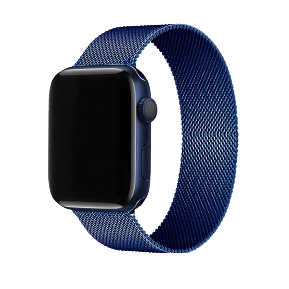 Apple Watch Wrist Strap Metal metallic blue