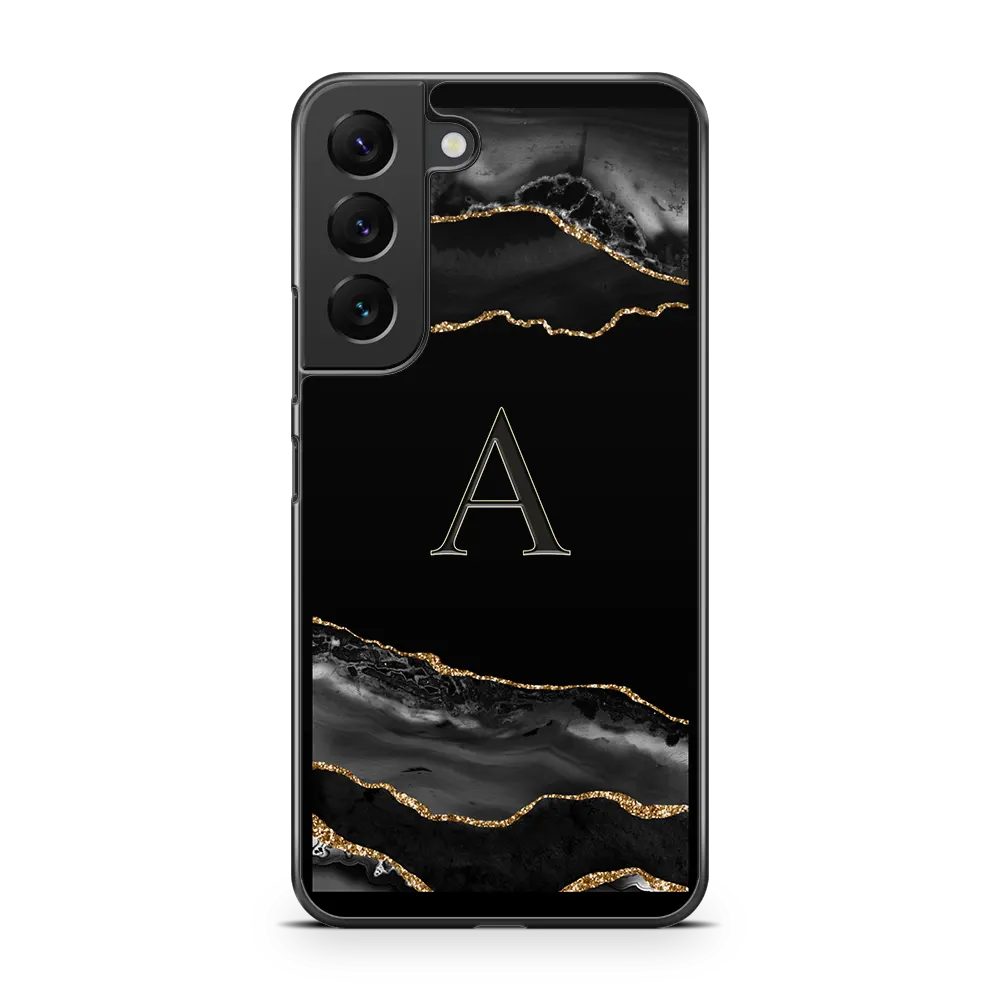 Black Agate Samsung S22 Case