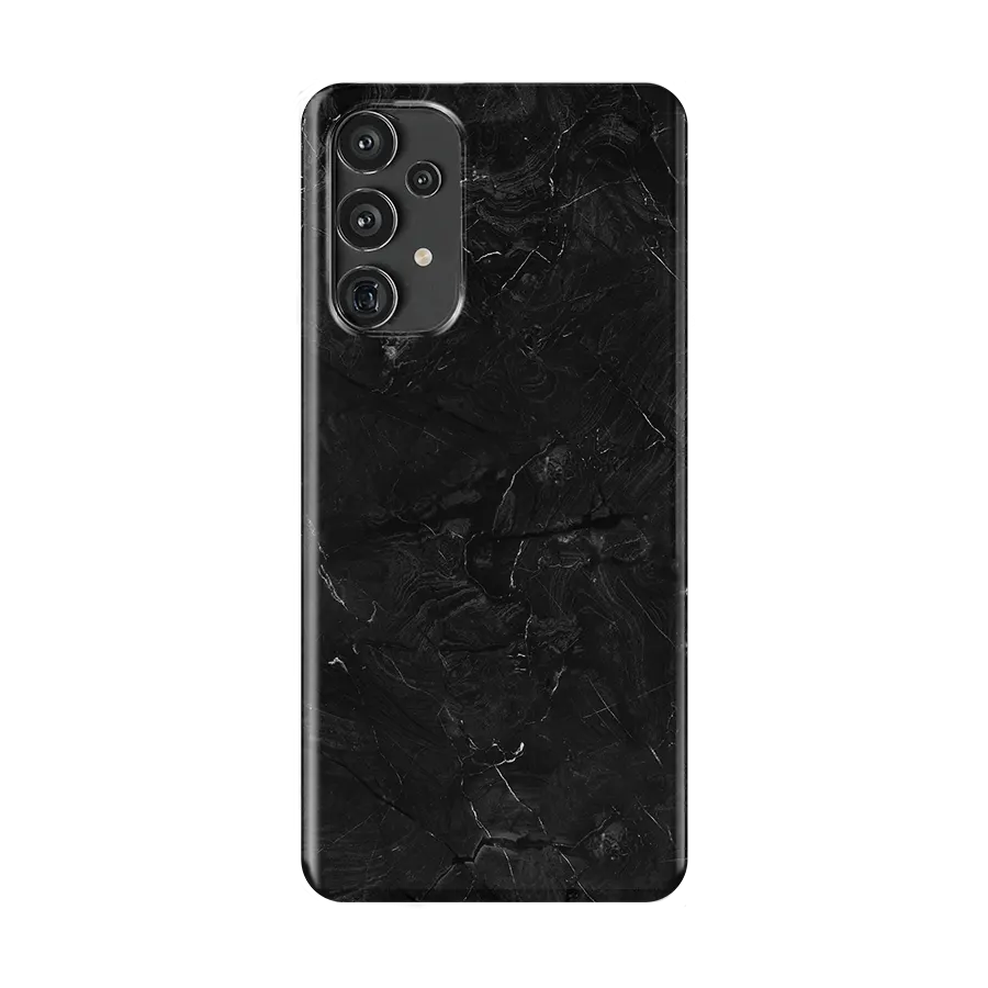 Black Marble Samsung A13 Cover