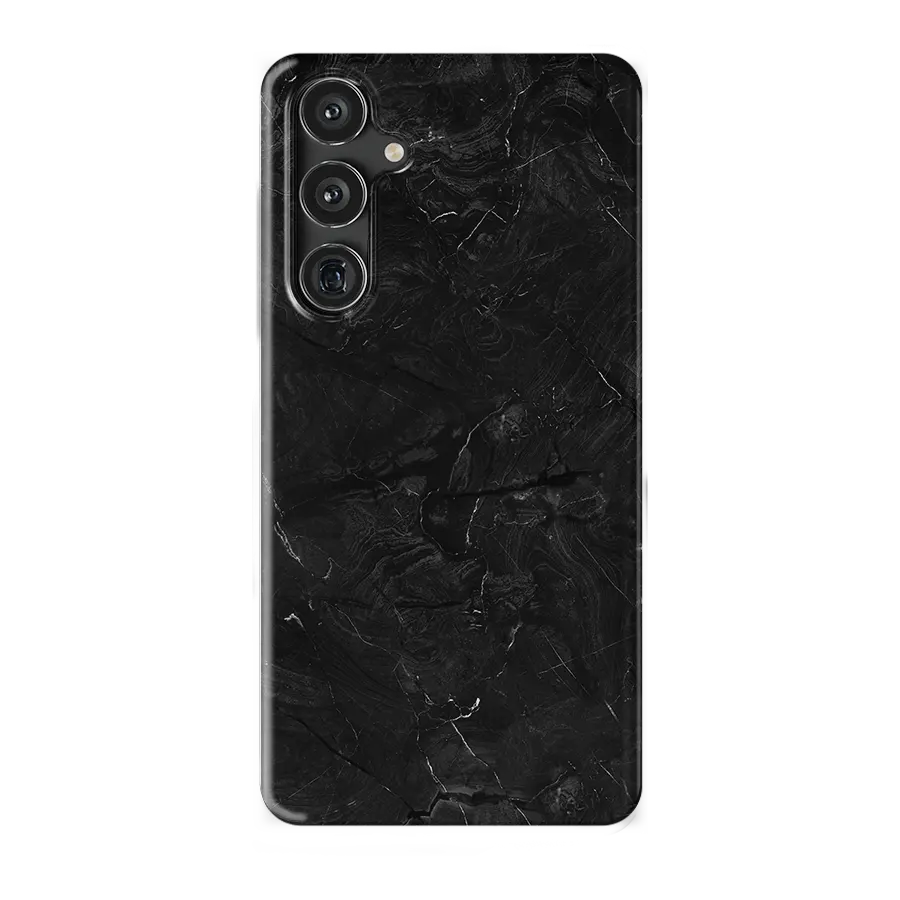 Black Marble Samsung A14 hard case