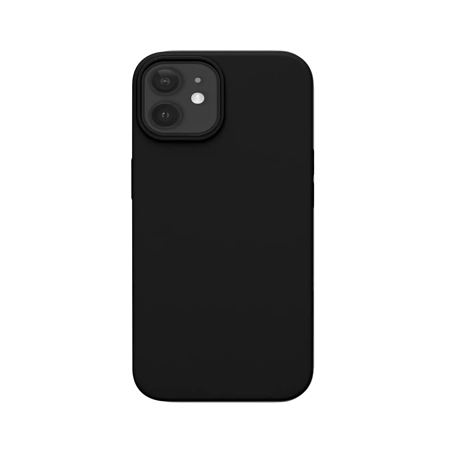 Black-silicone-iphone-12-case