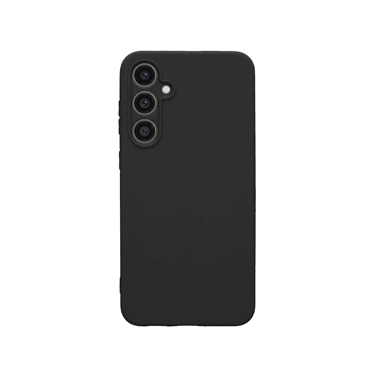 Black silicone samsung a16 case