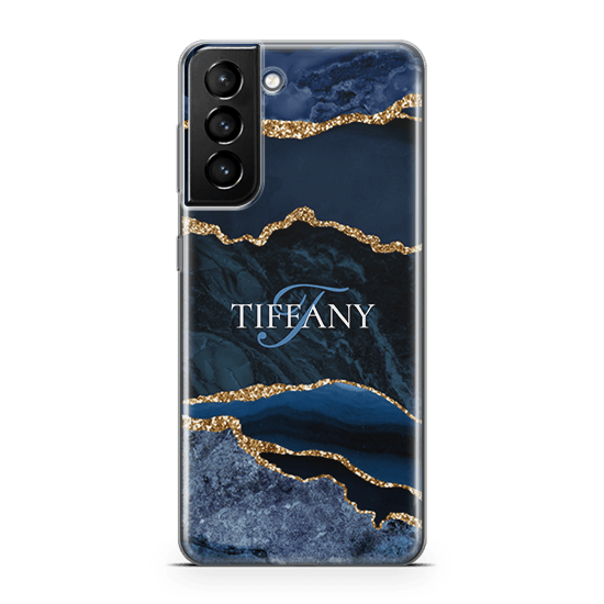 blue agate iPhone 13 case