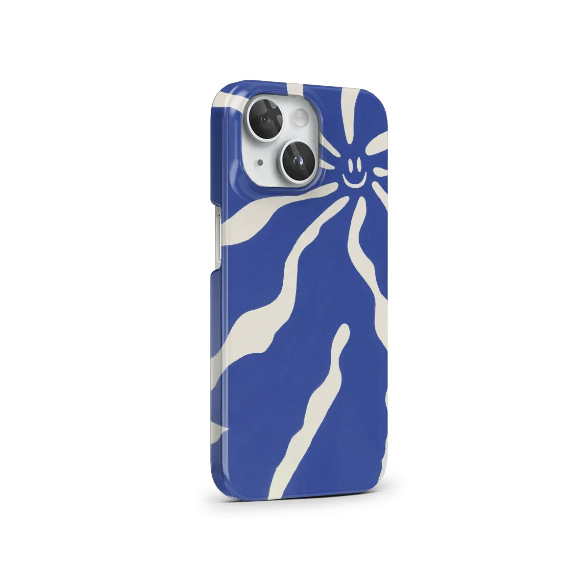 Blue drift iphone 14 snap case