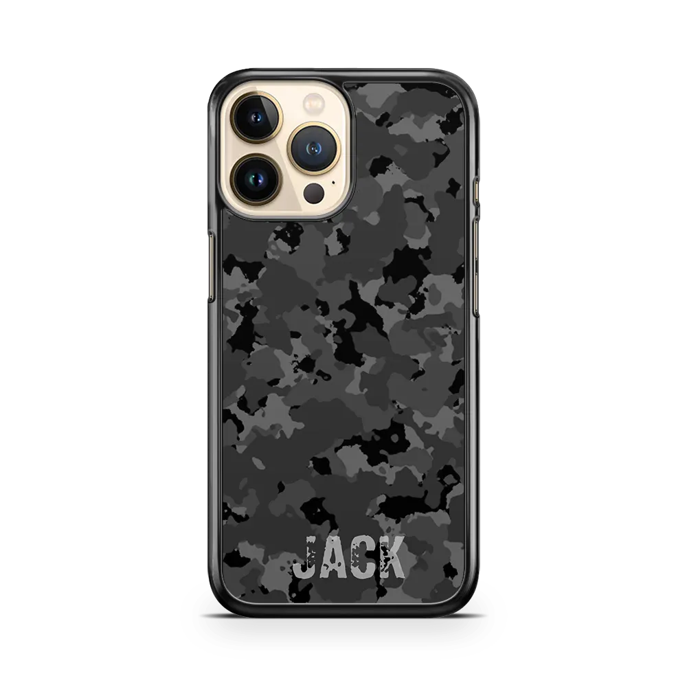 Custom Camo iPhone 13 Pro Max Case
