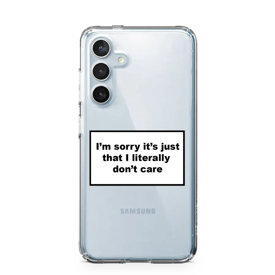 Dont care Galaxy A55 case