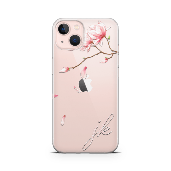 Falling Blossoms iPhone 13 Case pink