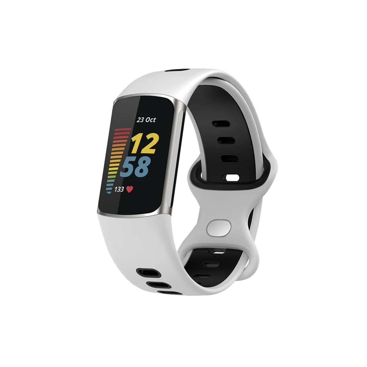 Fitbit-Charge-6-sport band white