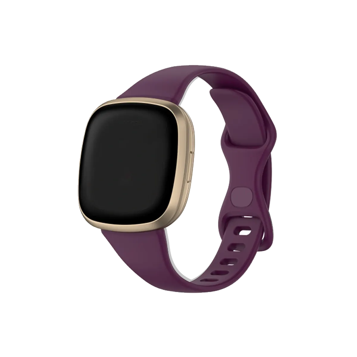 Fitbit-purple-silicone-strap