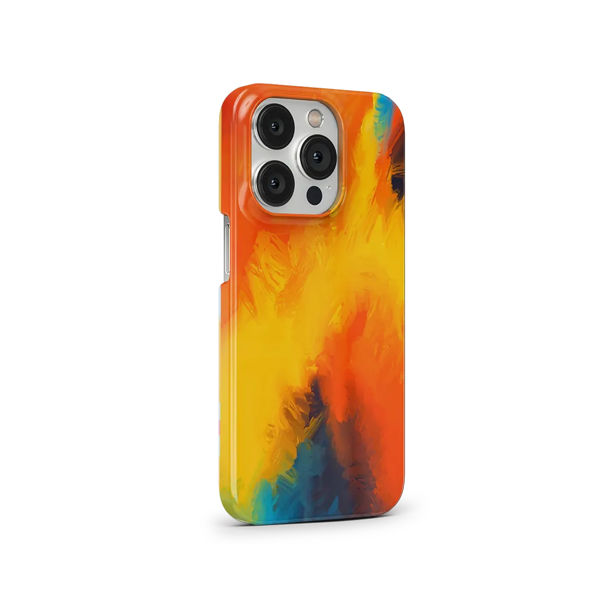 Flaming Watercolour iPhone 16 pro case