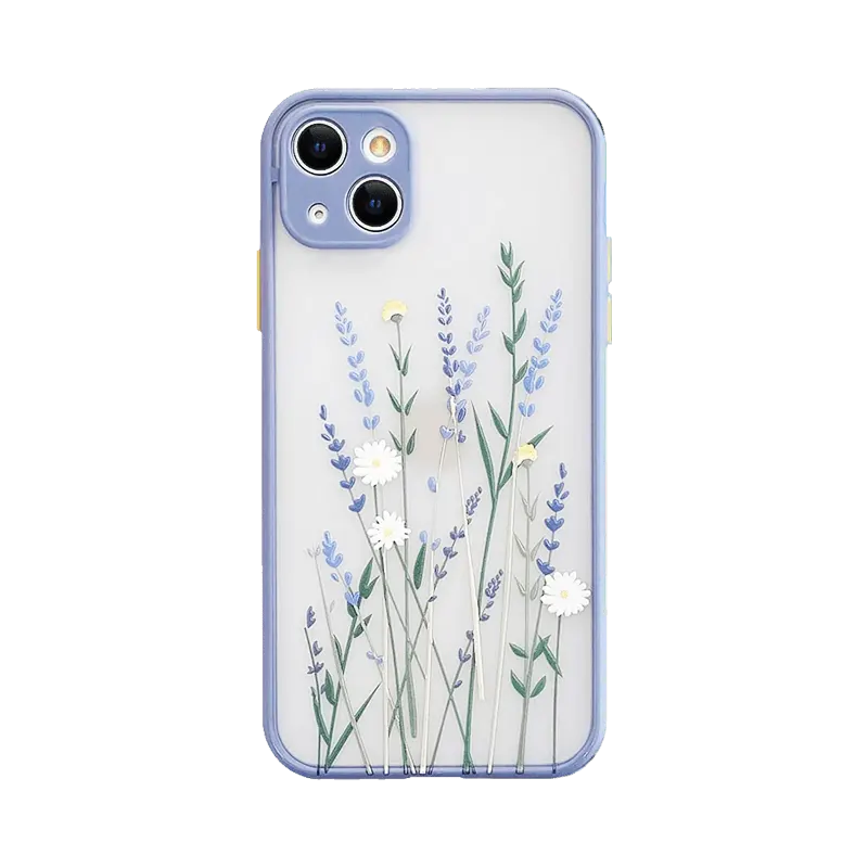 Floral-Bumper-iPhone-13-Case