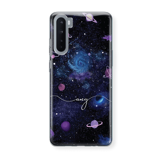 Galaxy Script iPhone 13 Case