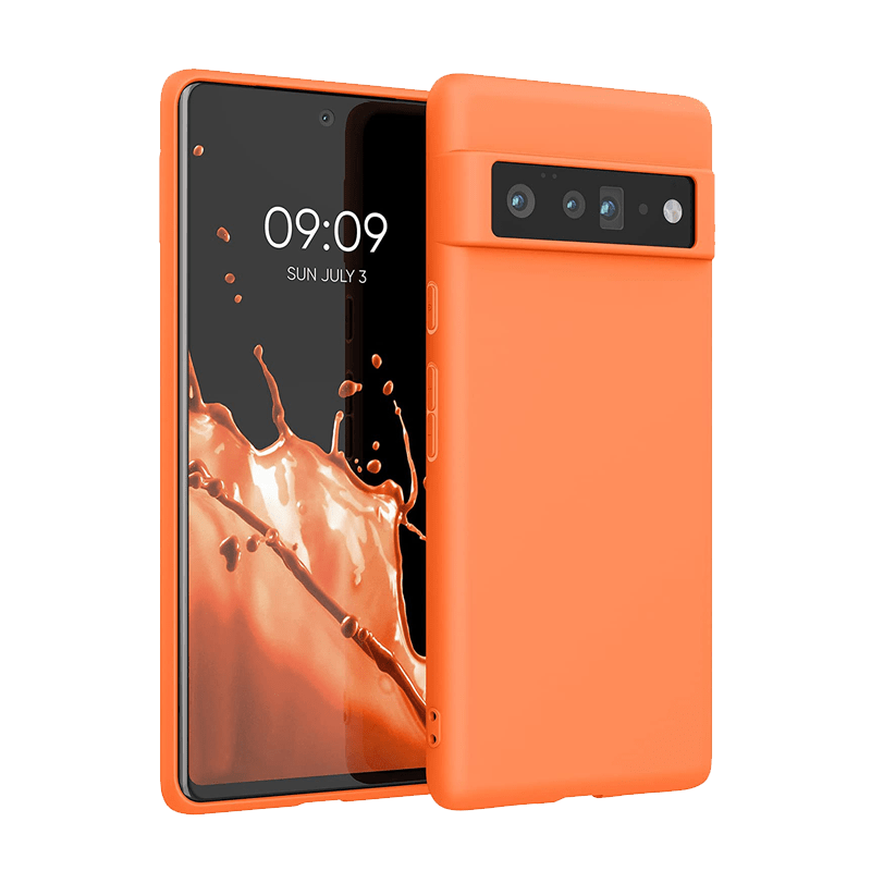 Google Pixel 6 Pro Silicone Case Orange