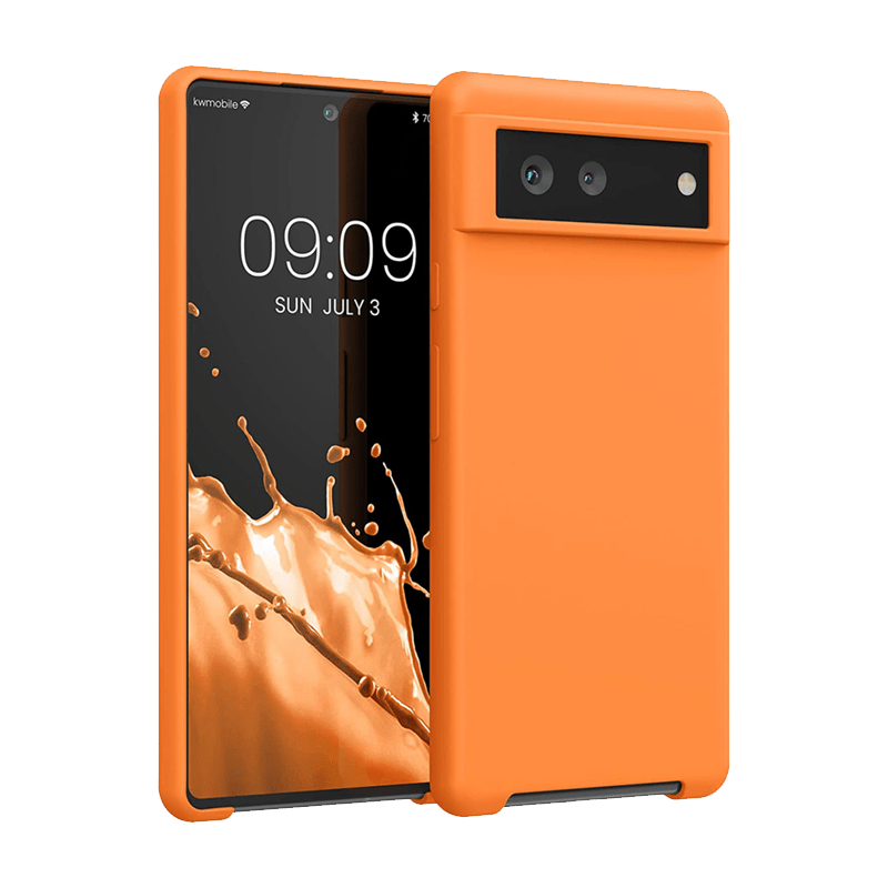 Google Pixel 6 Silicone Case Orange