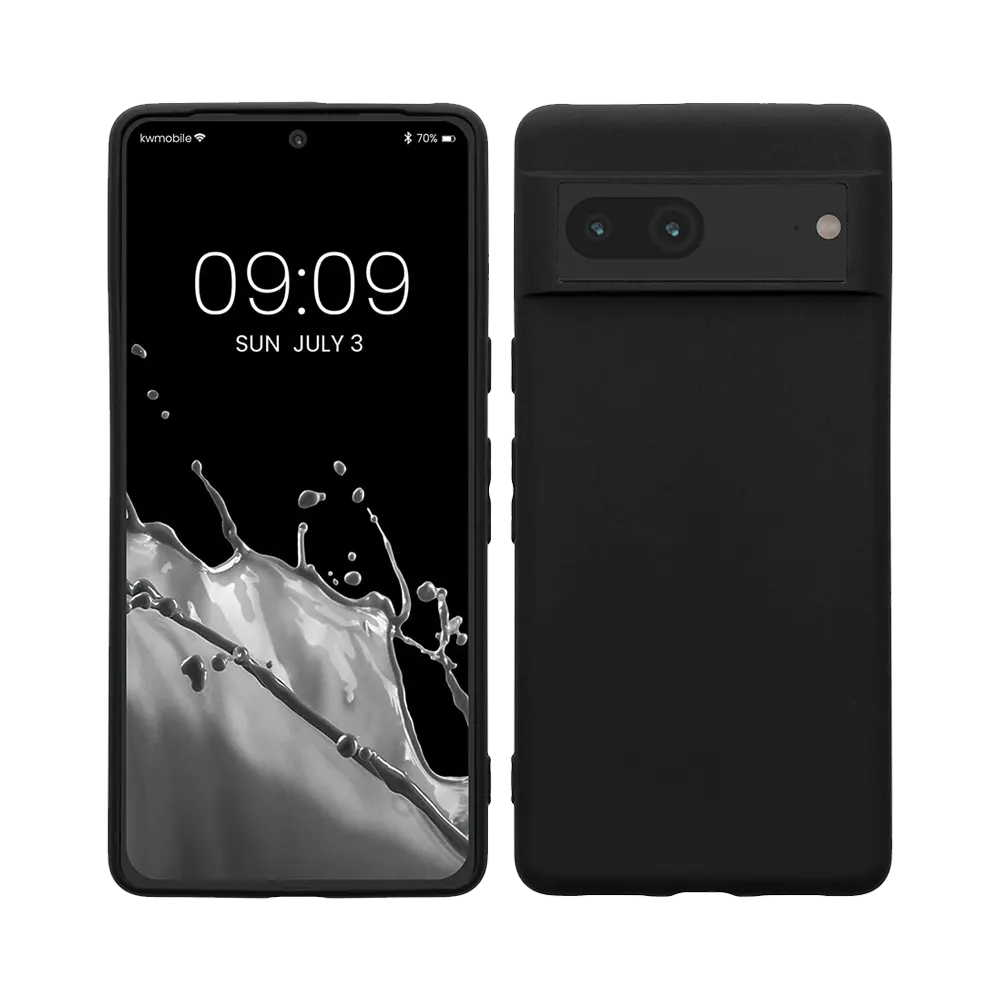 Google Pixel 7 Black Silicone phone case
