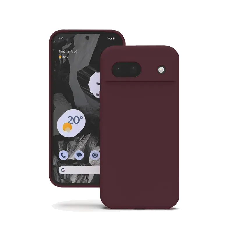 Google Pixel 8a Plum Silicone Case