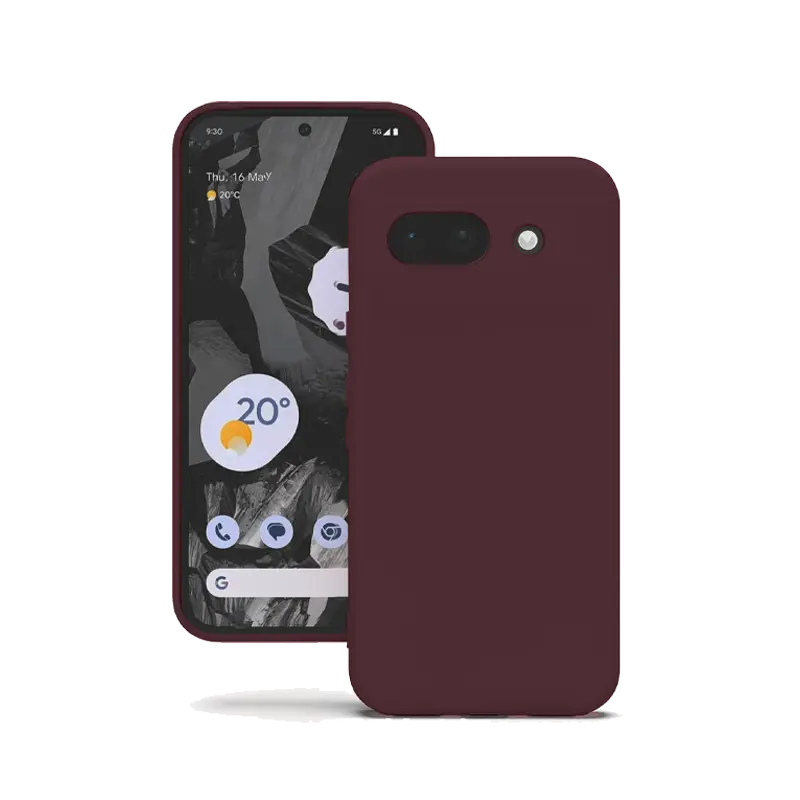 Google Pixel 9a Plum Silicone Case