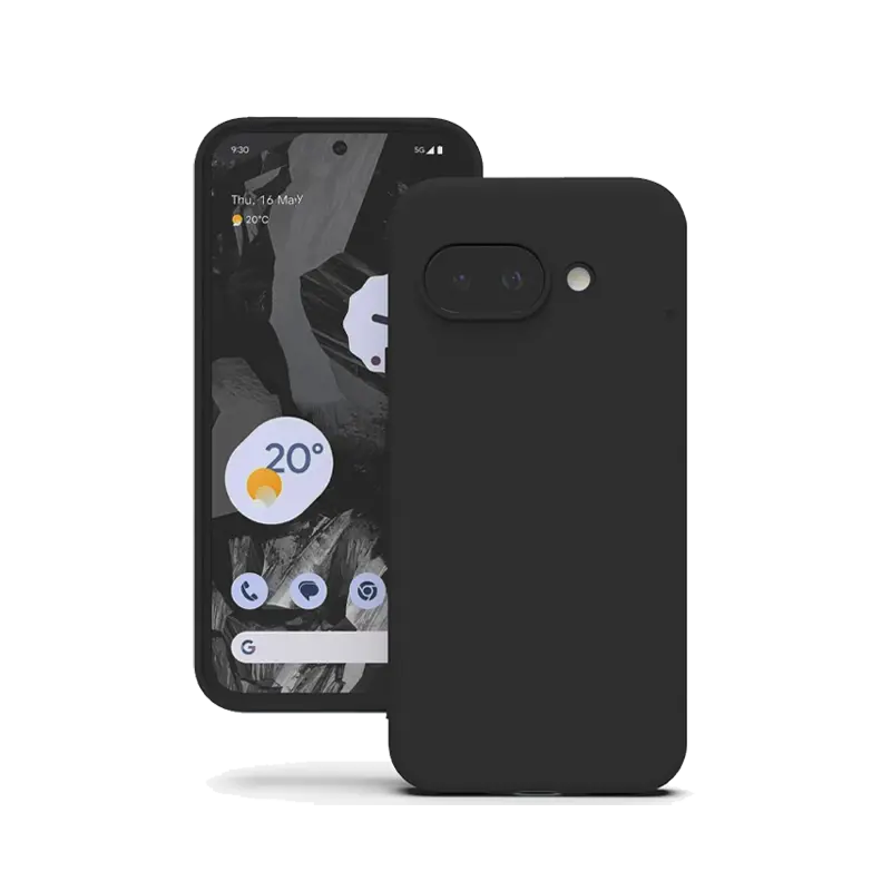 Google Pixel 9a Black Silicone Case