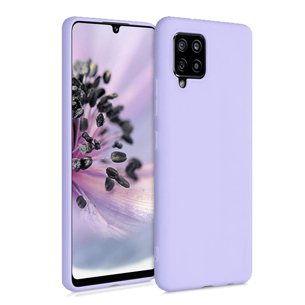 Lavender Samsung A42 Silicone Case