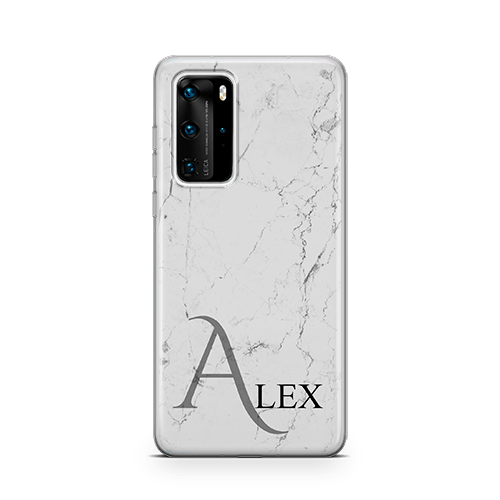 Marble-Light-iPhone 12 Case