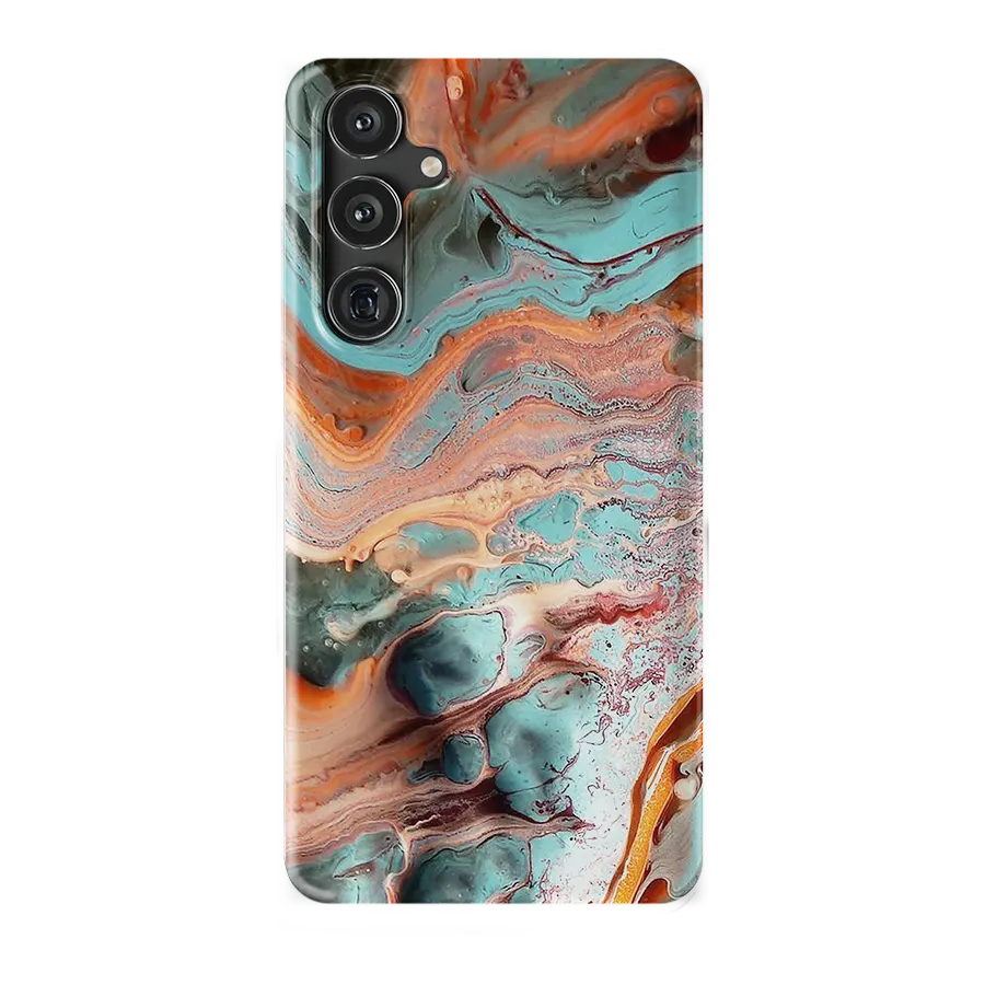 Marble Rust Samsung a14 snap Case