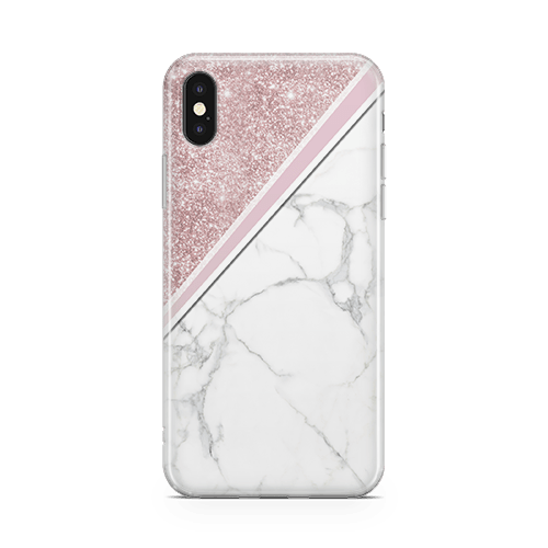 Marble Sparkle iPhone 13 Case