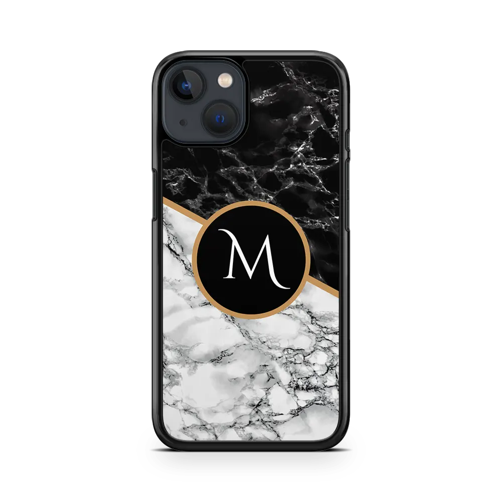 Modern Monogram iphone 13 case