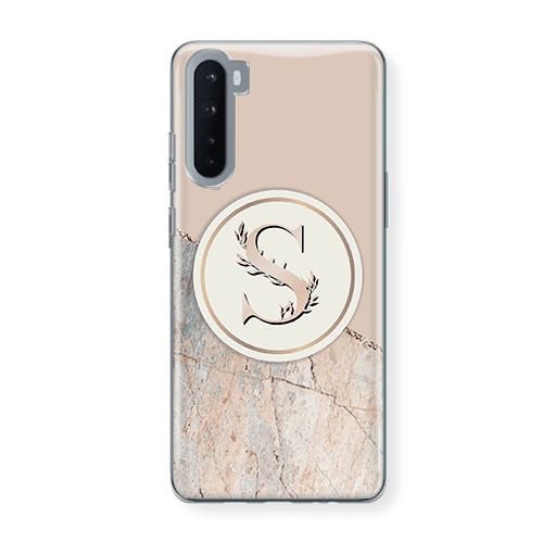 Neutral Initial iPhone 13 Case