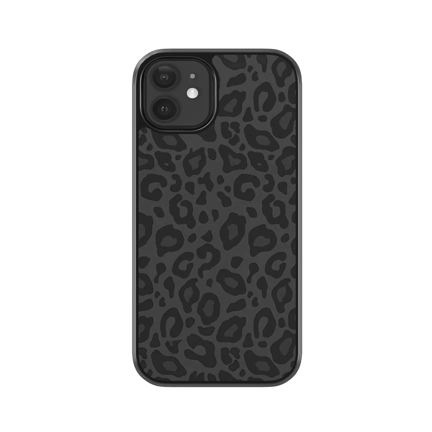 Noir Leopard iPhone 12 blank