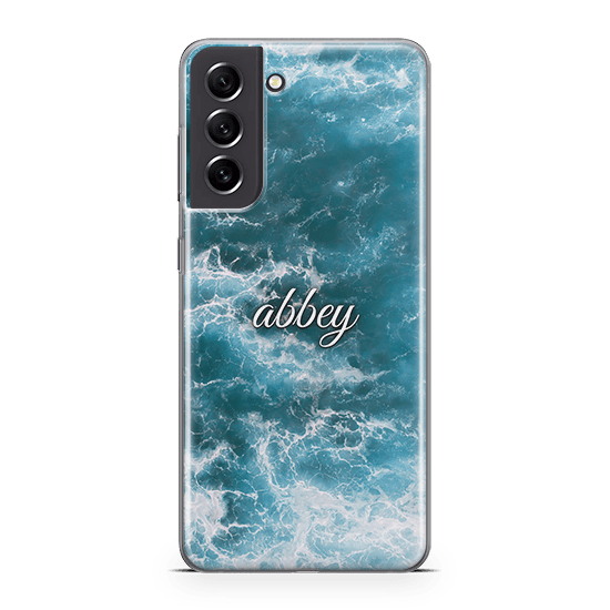 Ocean vlue Galaxy s21 fe case