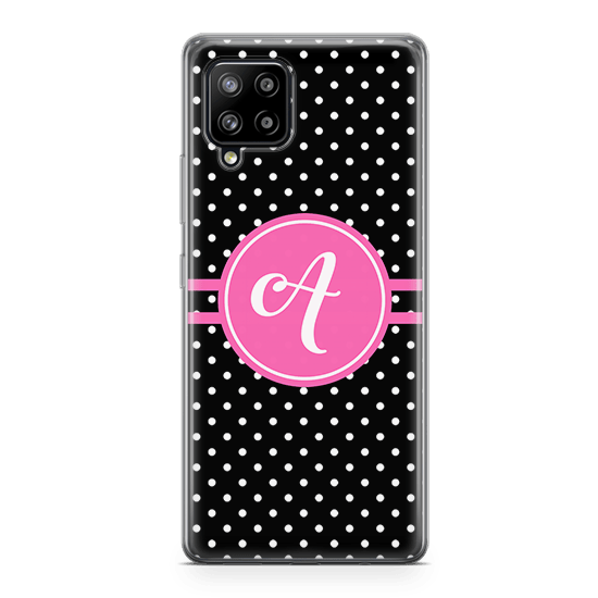 Polka Pink Galaxy A42 case