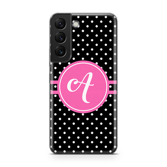 Polka Pink Galaxy S22 Plus case