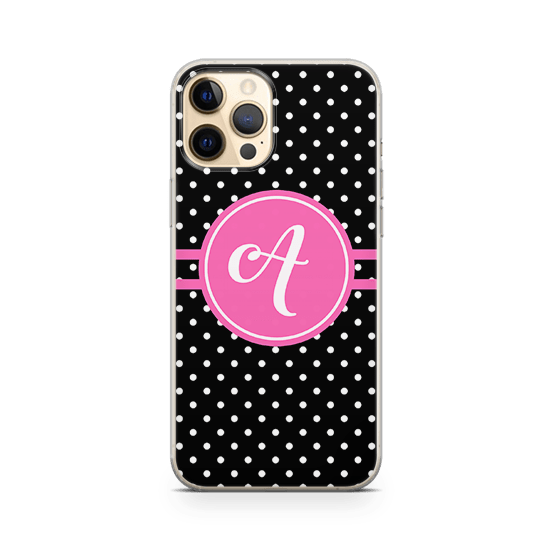 Polka Pink iphone 12 pro max case