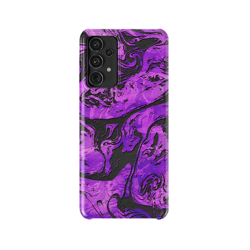 Purple Vortex Samsung A53 Cover