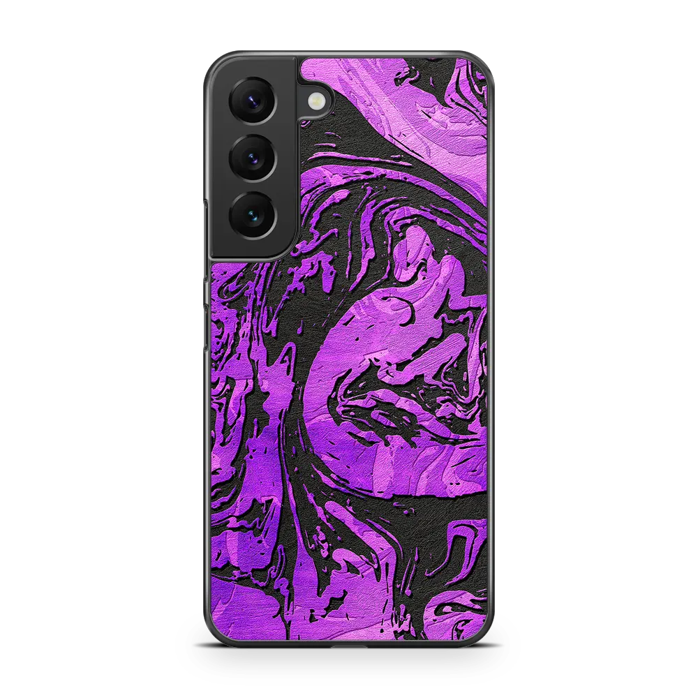 Purple Vortex Samsung S22 Case