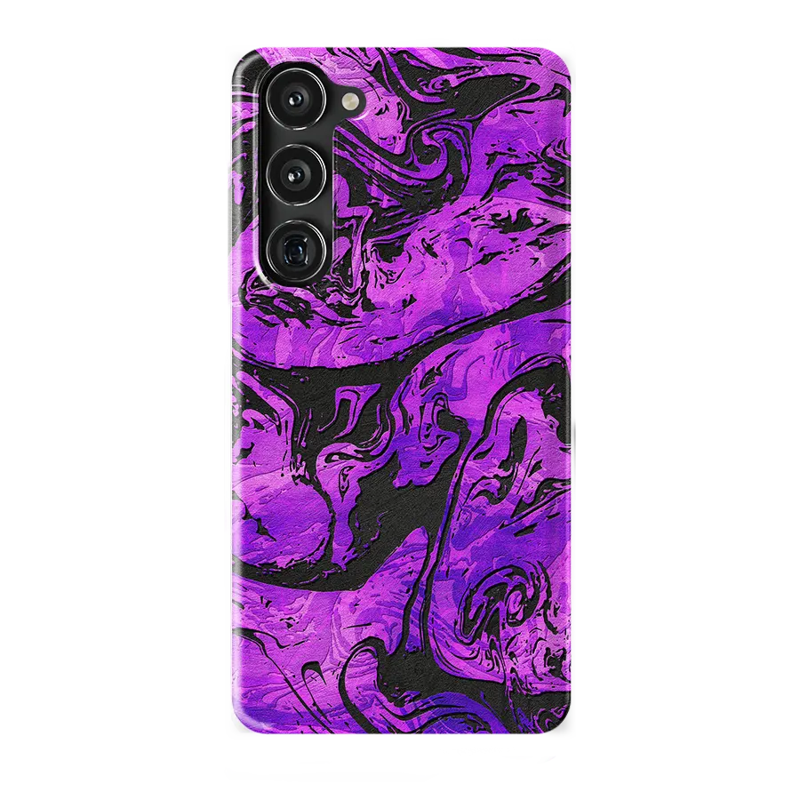 Purple Vortex Samsung S23 Hard case