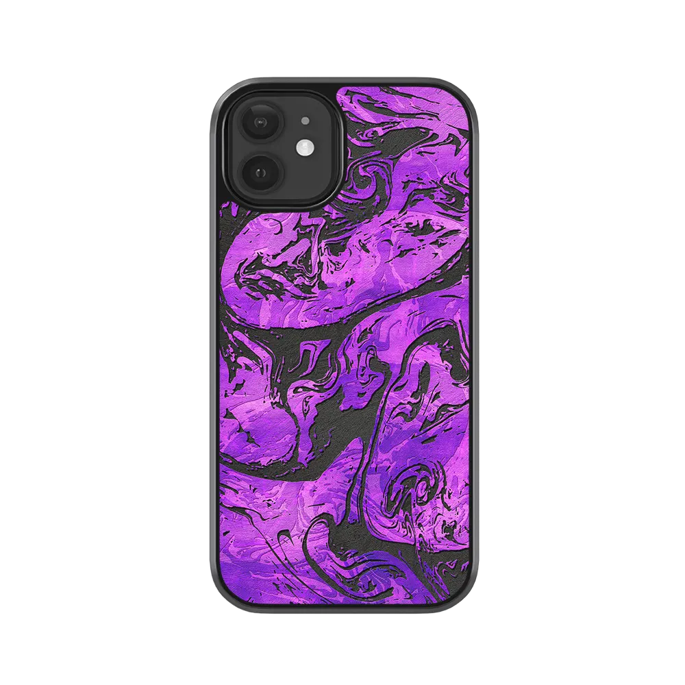 Purple Vortex iPhone 11 Case