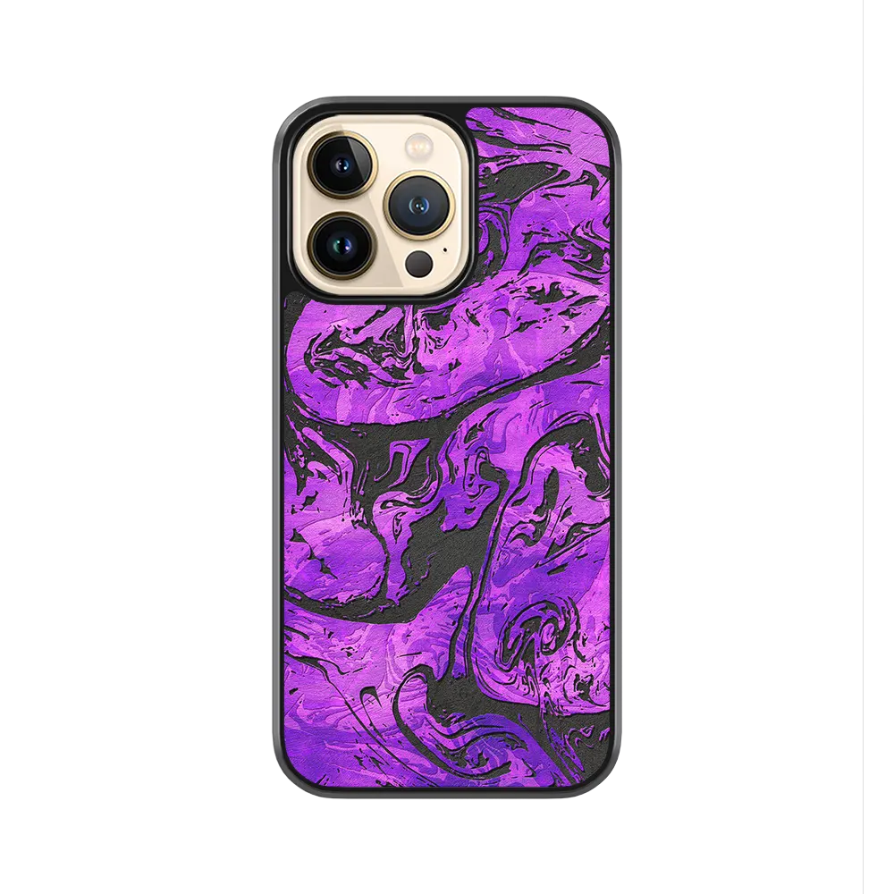 Purple Vortex iPhone 12 Pro Case