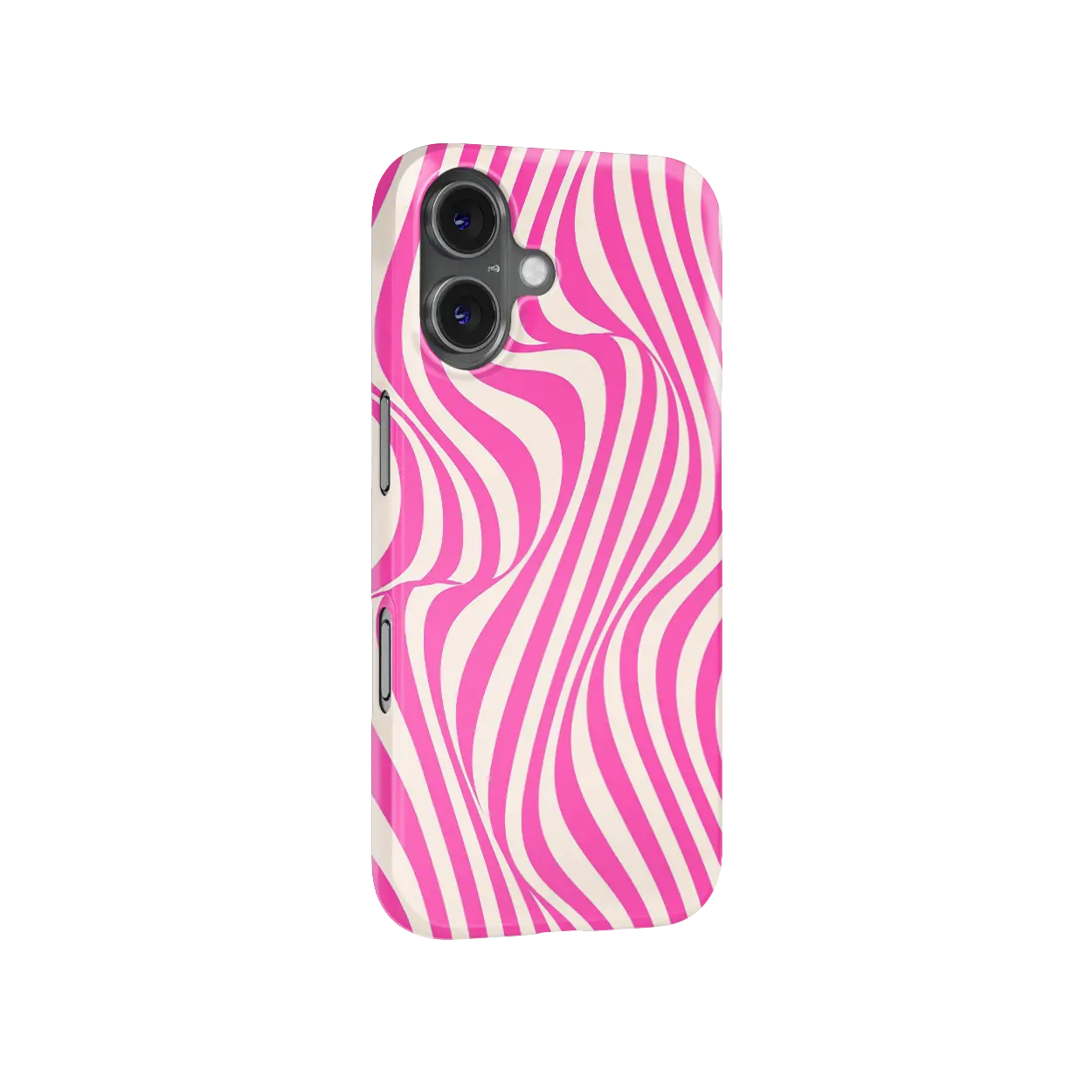Retro Current iphone 16 snap case