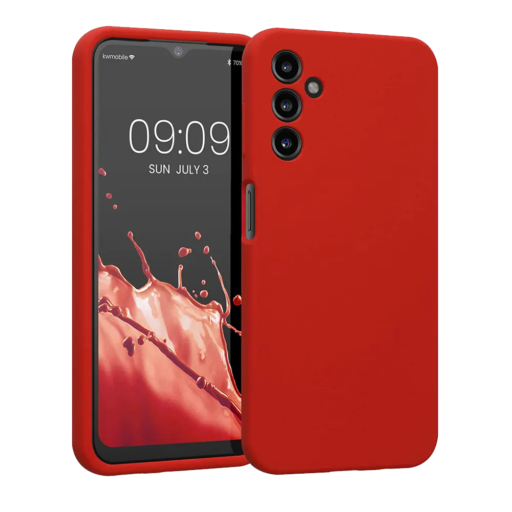 Samsung-A14-Red-silicone-Case
