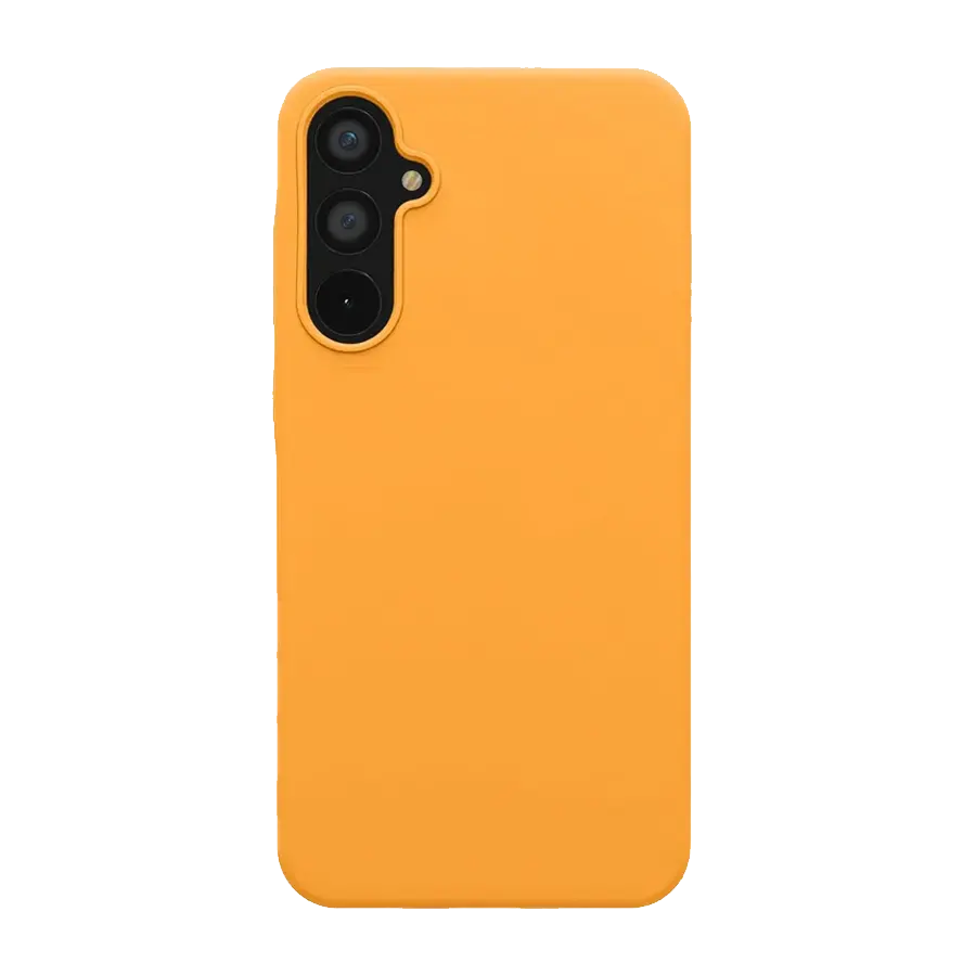 Samsung A15 Silicone Case Orange