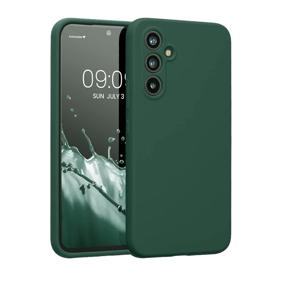 Samsung-A54-Silicone-Case-moss-green-copy