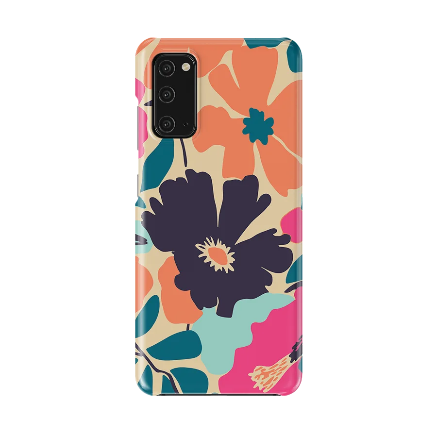 Samsung S20FE Snap Case botanic blossom